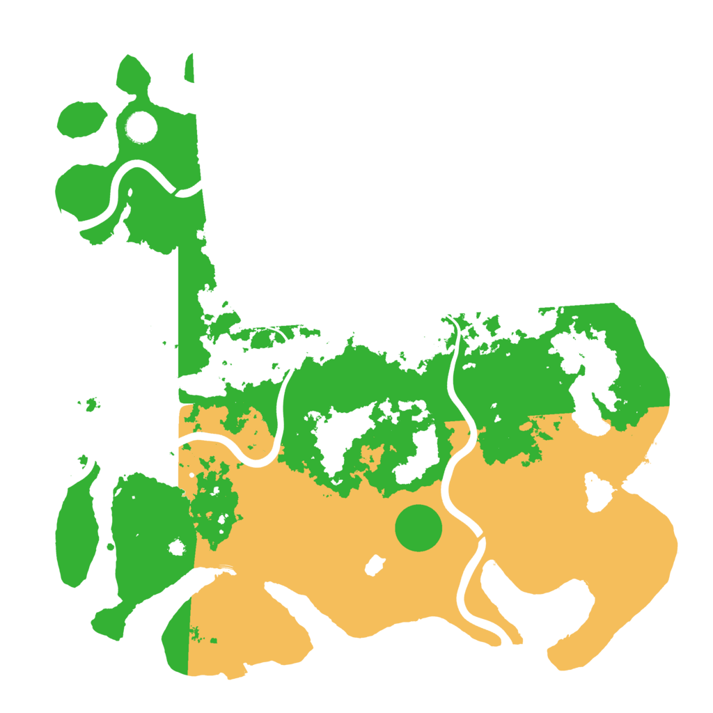 Biome Rust Map: Procedural Map, Size: 4000, Seed: 85685457
