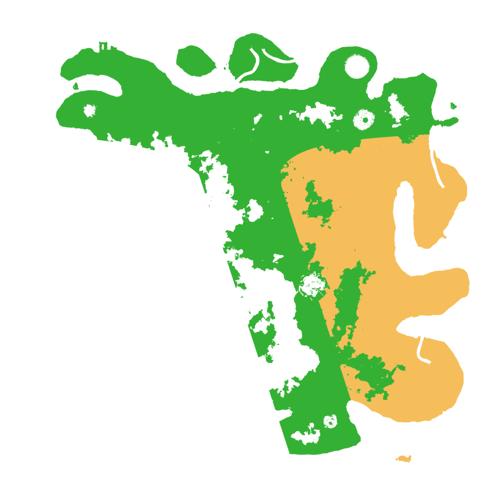 Biome Rust Map: Procedural Map, Size: 3700, Seed: 701091364