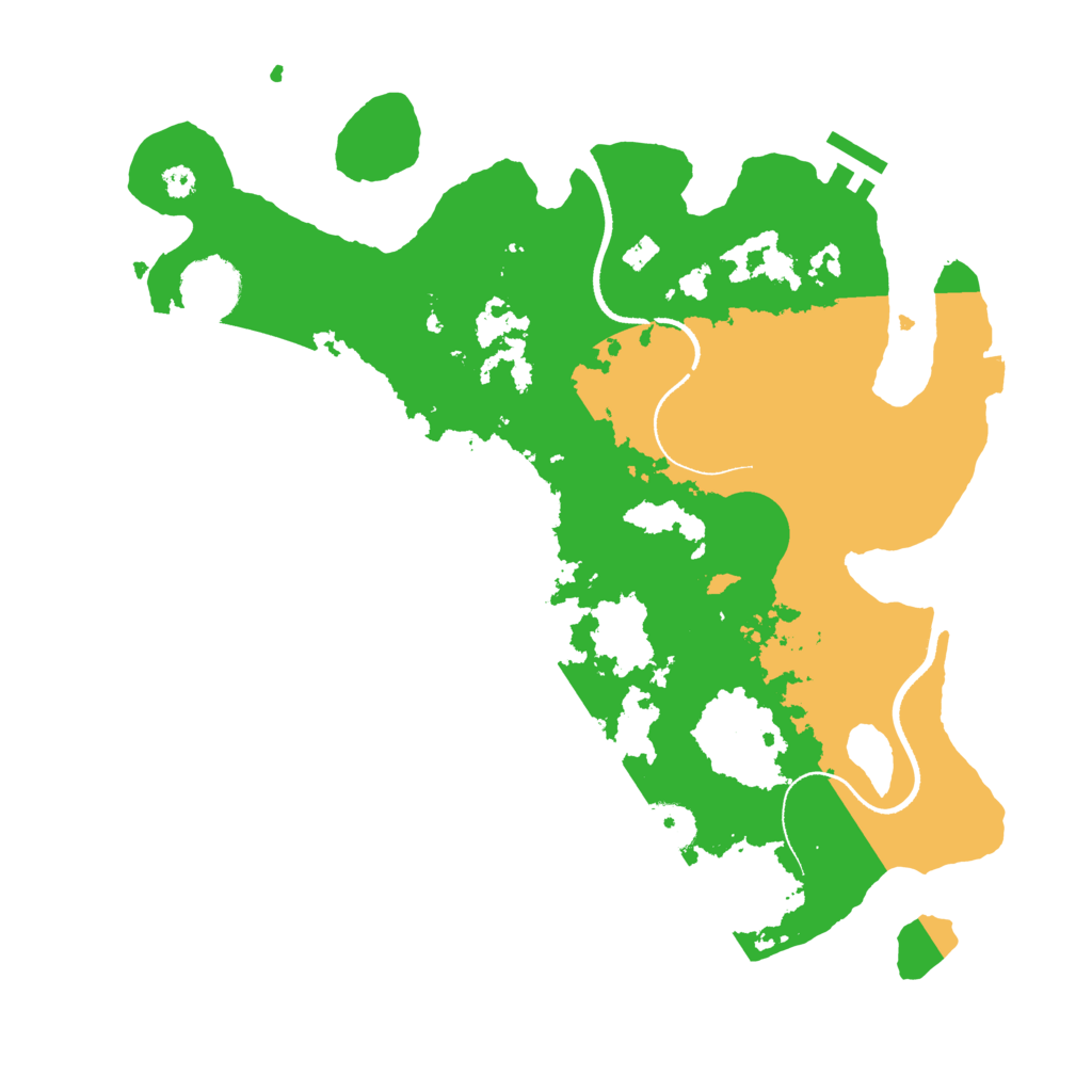 Biome Rust Map: Procedural Map, Size: 3425, Seed: 454646