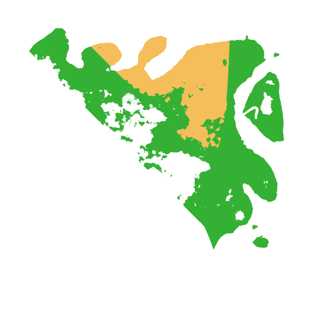 Biome Rust Map: Procedural Map, Size: 3000, Seed: 2137967893