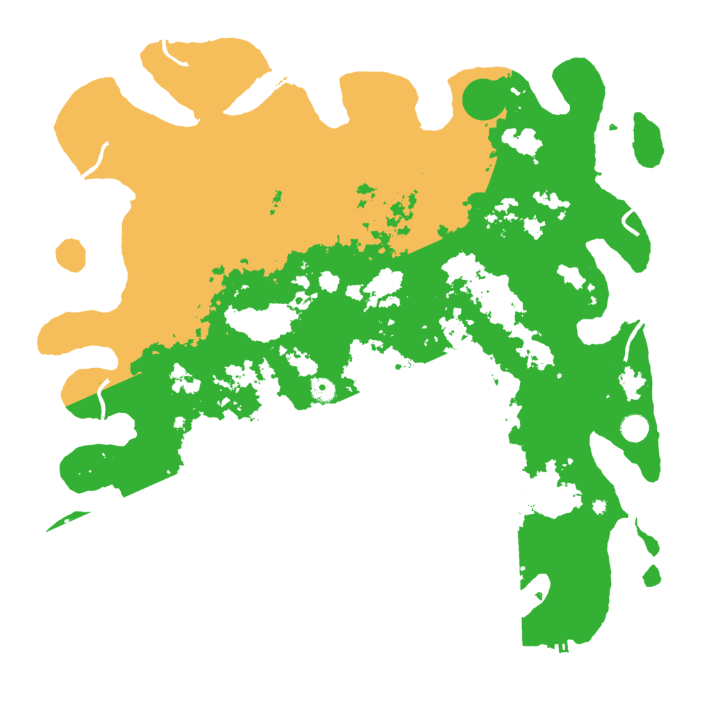 Biome Rust Map: Procedural Map, Size: 4500, Seed: 97418722