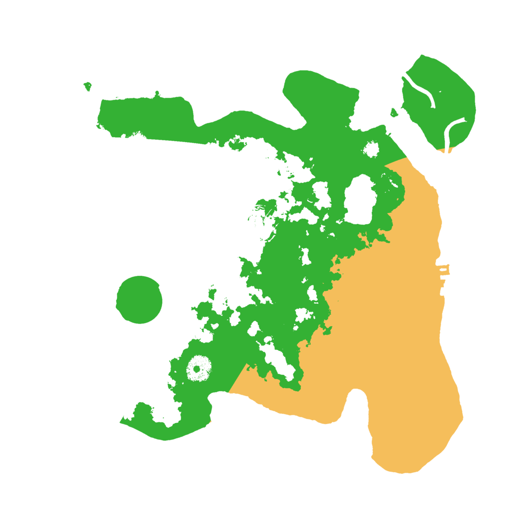 Biome Rust Map: Procedural Map, Size: 3000, Seed: 450000
