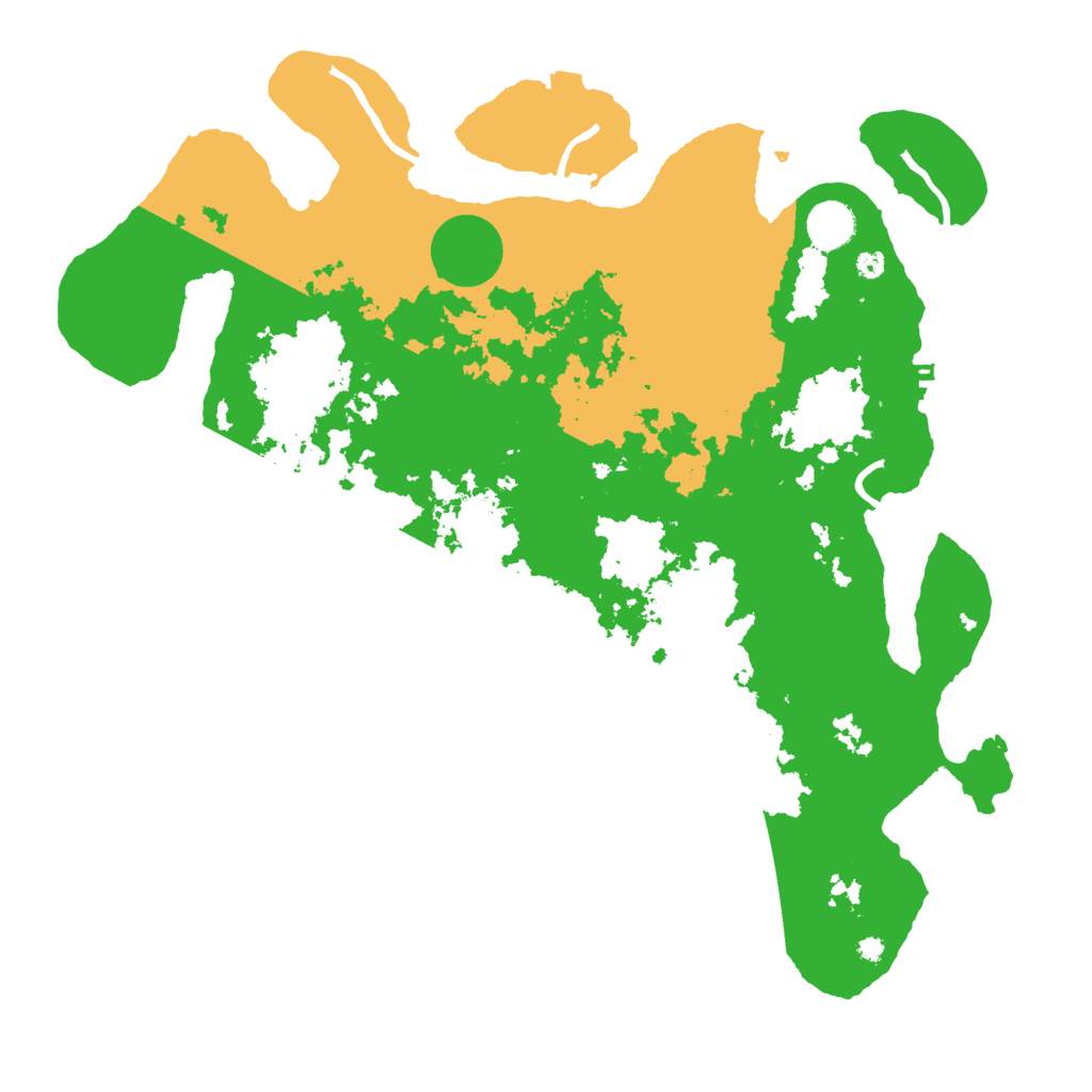 Biome Rust Map: Procedural Map, Size: 4000, Seed: 8172022