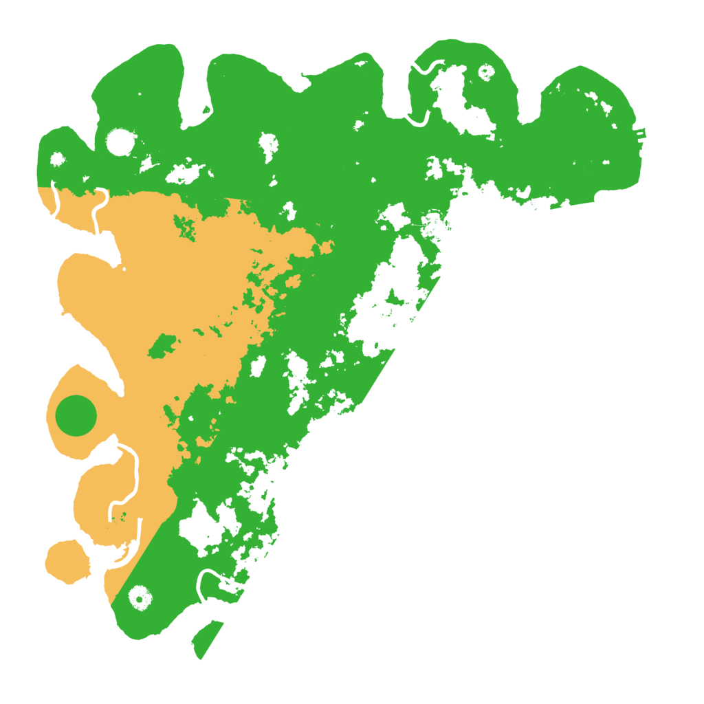Biome Rust Map: Procedural Map, Size: 4500, Seed: 184782166