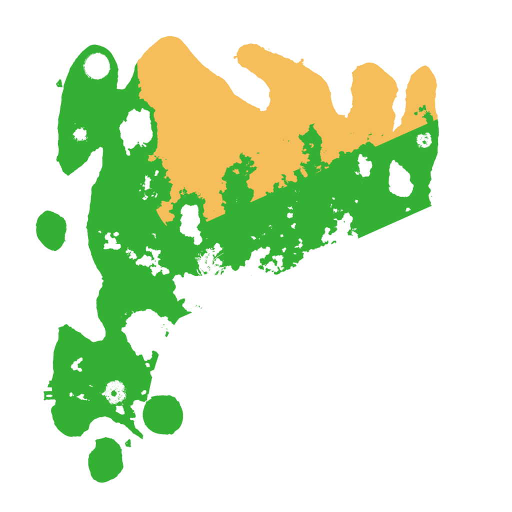 Biome Rust Map: Procedural Map, Size: 3500, Seed: 1315186247