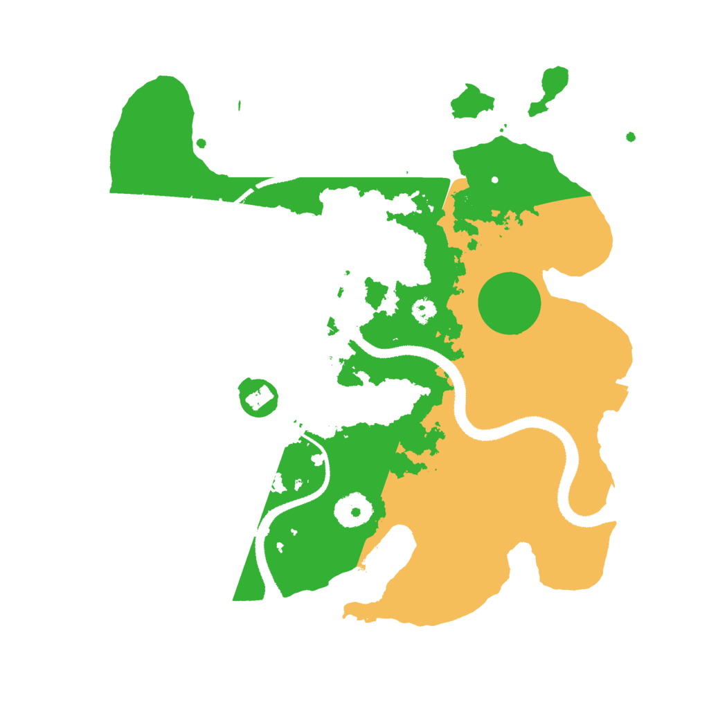 Biome Rust Map: Procedural Map, Size: 3000, Seed: 17879