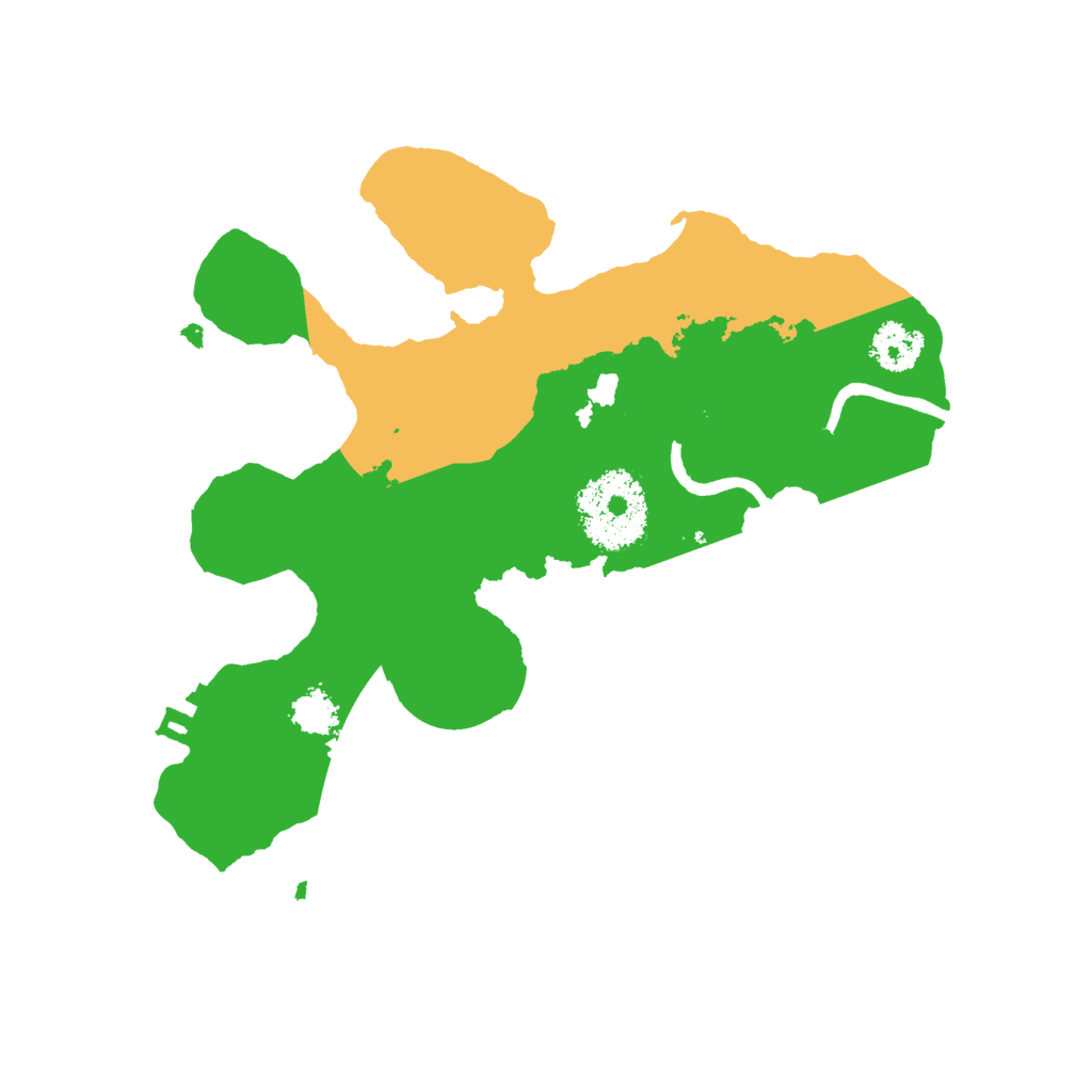 Biome Rust Map: Procedural Map, Size: 2250, Seed: 849416513