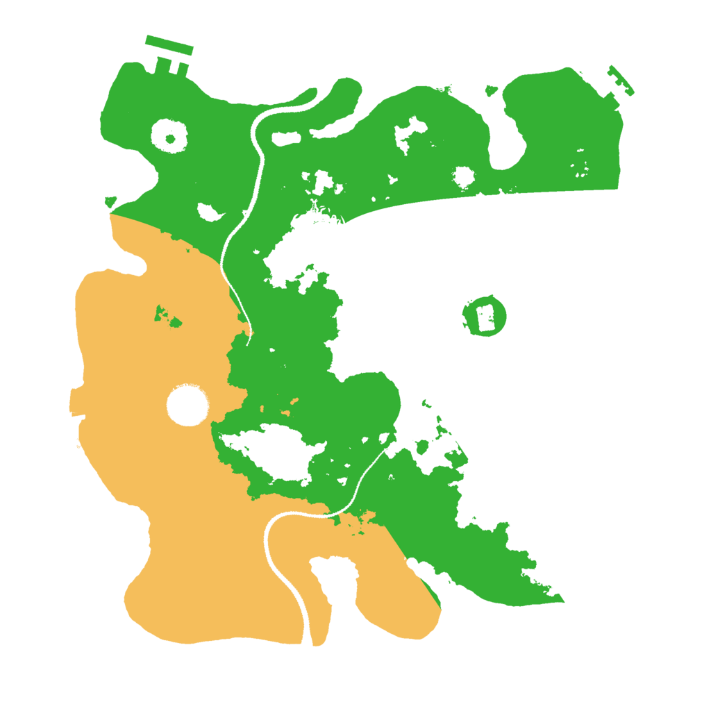 Biome Rust Map: Procedural Map, Size: 3000, Seed: 988313375