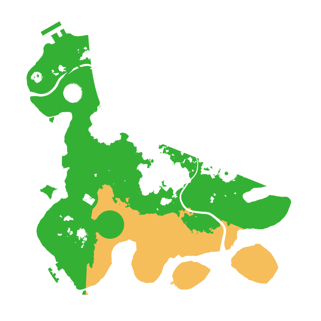 Biome Rust Map: Procedural Map, Size: 3000, Seed: 1723090191