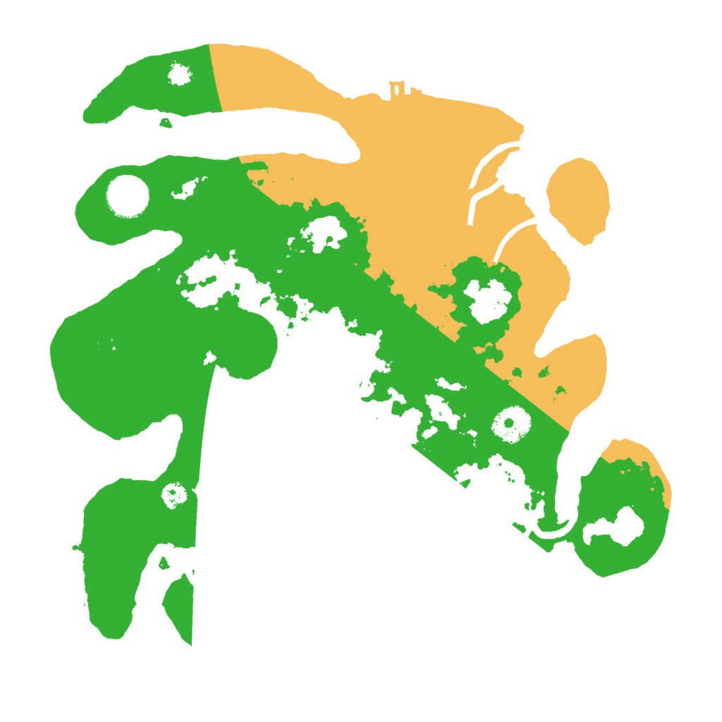 Biome Rust Map: Procedural Map, Size: 3000, Seed: 47489995