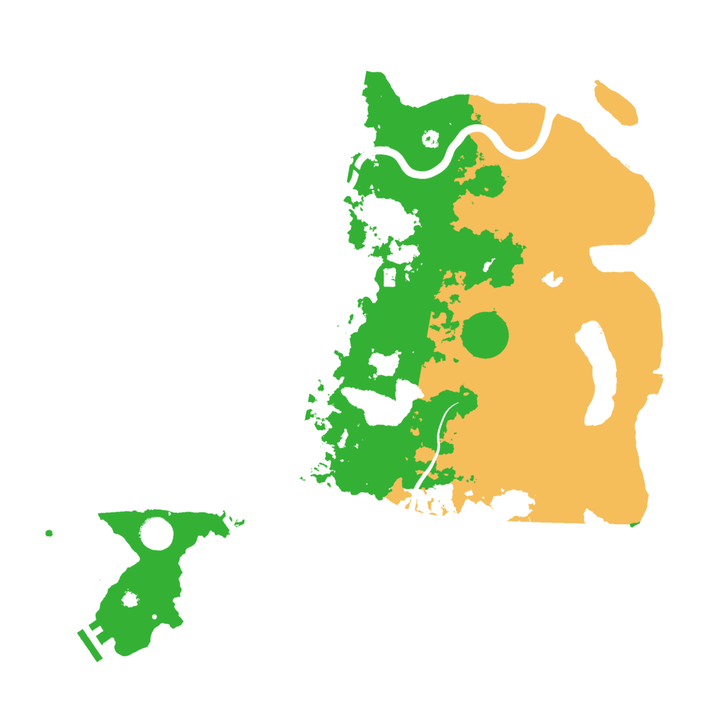 Biome Rust Map: Procedural Map, Size: 4000, Seed: 11061998