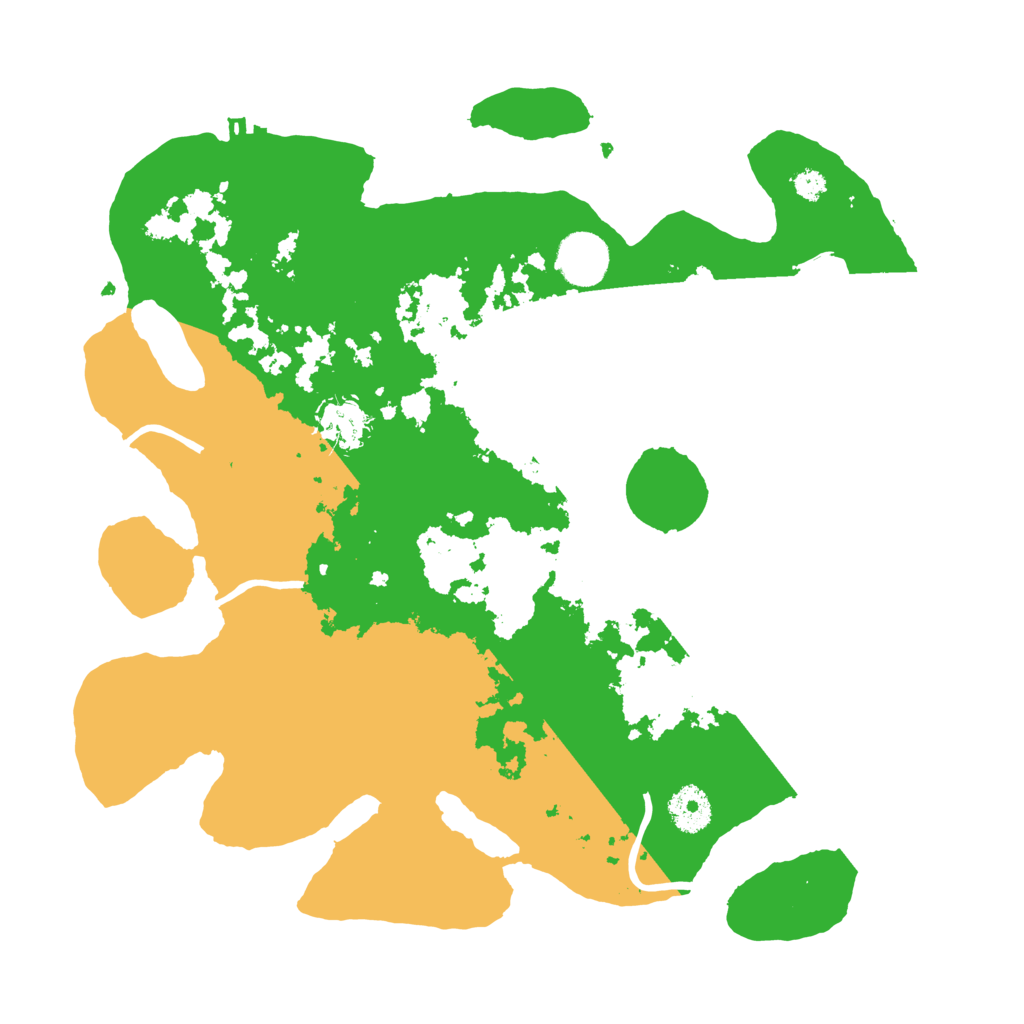 Biome Rust Map: Procedural Map, Size: 3500, Seed: 1362253895