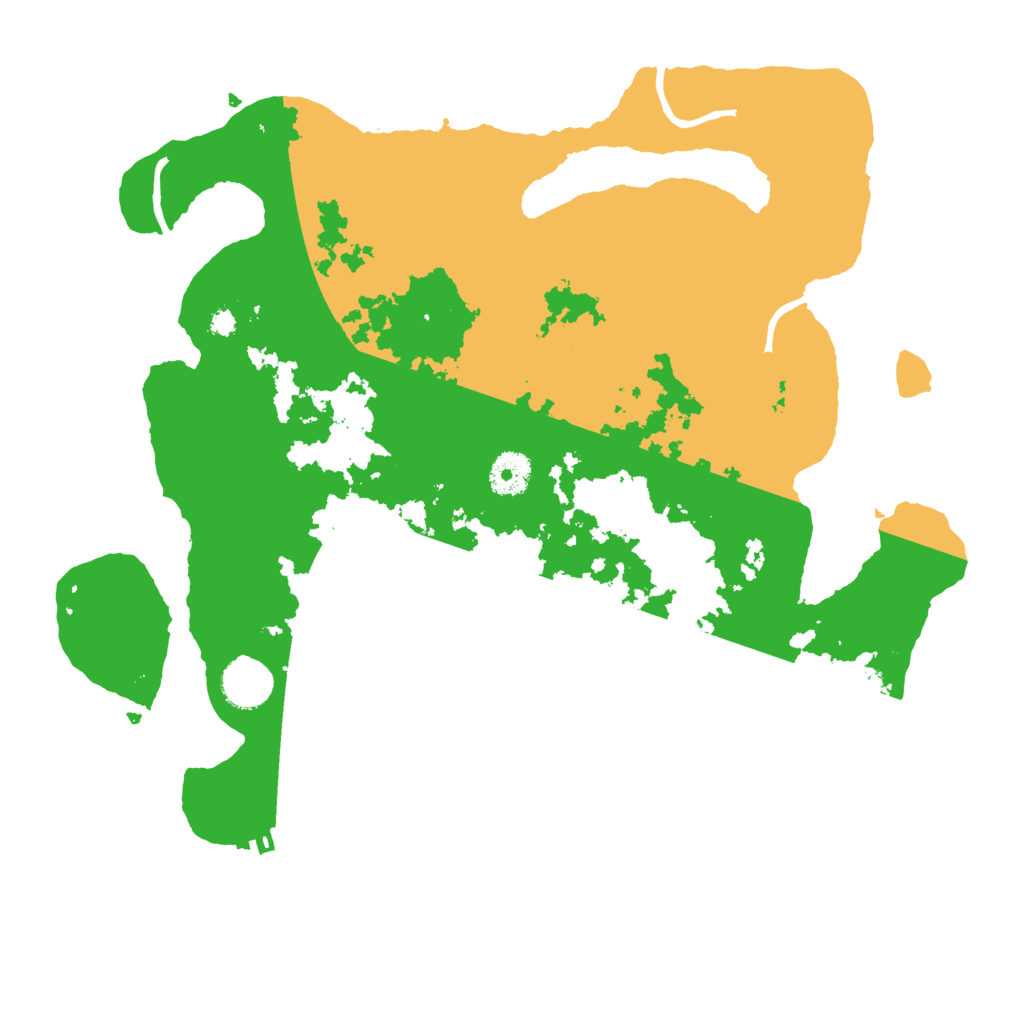 Biome Rust Map: Procedural Map, Size: 3600, Seed: 7234698