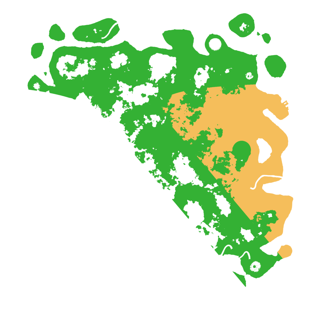 Biome Rust Map: Procedural Map, Size: 4500, Seed: 714584860