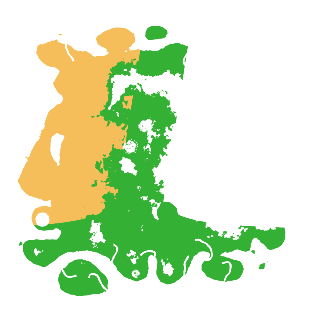 Biome Rust Map: Procedural Map, Size: 4000, Seed: 25864