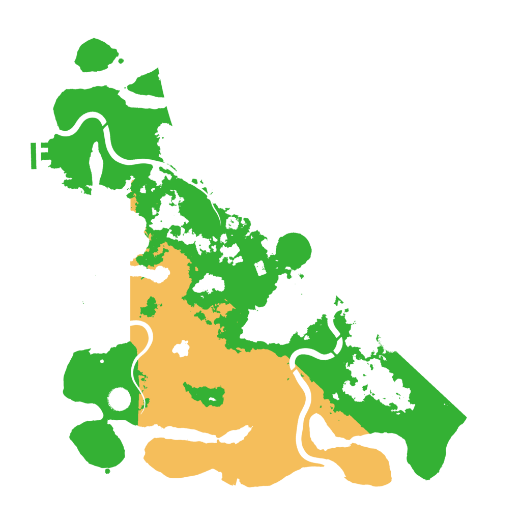 Biome Rust Map: Procedural Map, Size: 4000, Seed: 54281