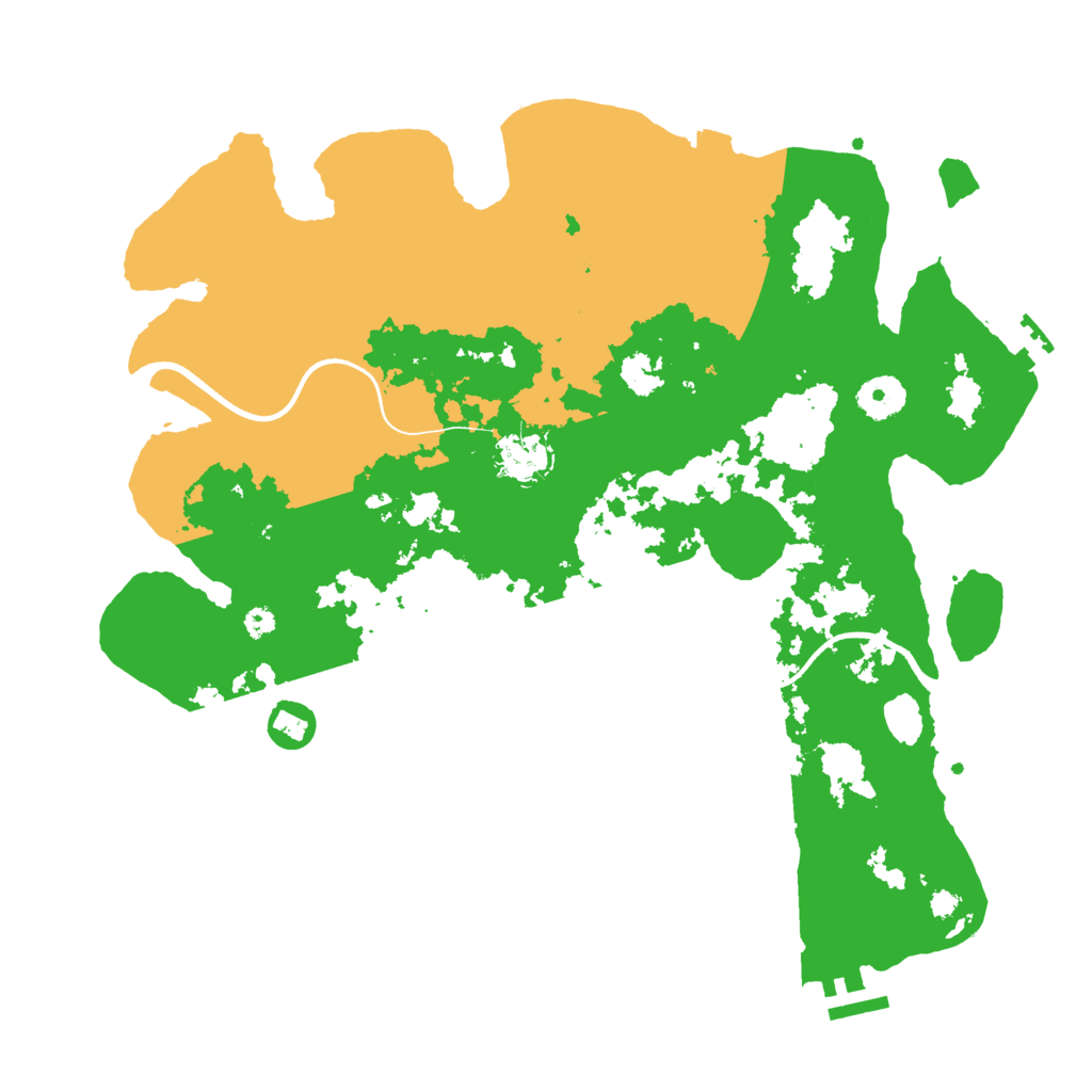 Biome Rust Map: Procedural Map, Size: 3635, Seed: 993459