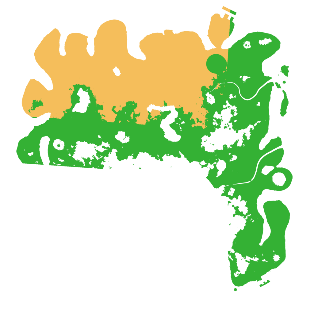 Biome Rust Map: Procedural Map, Size: 4250, Seed: 145148241