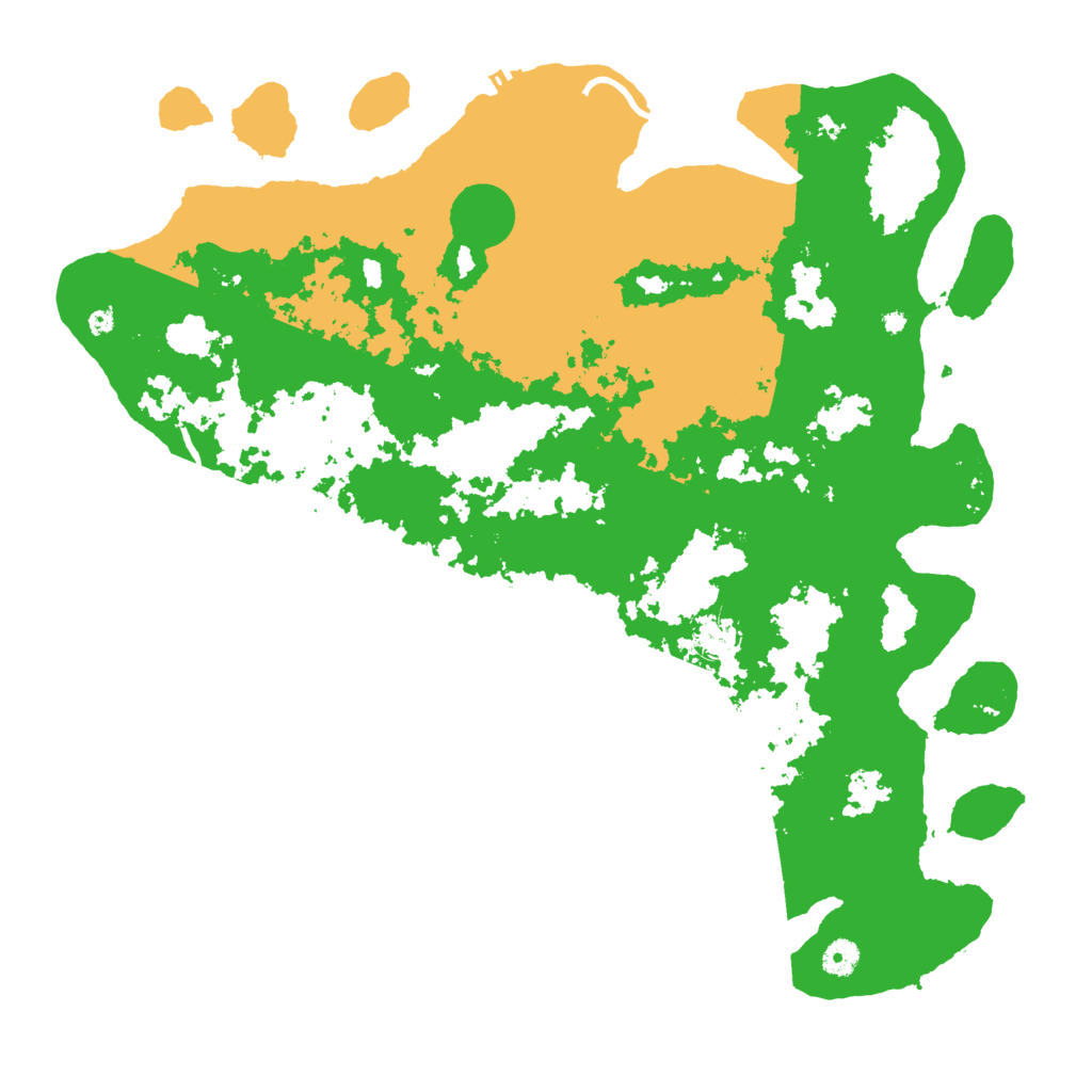 Biome Rust Map: Procedural Map, Size: 4500, Seed: 586605853