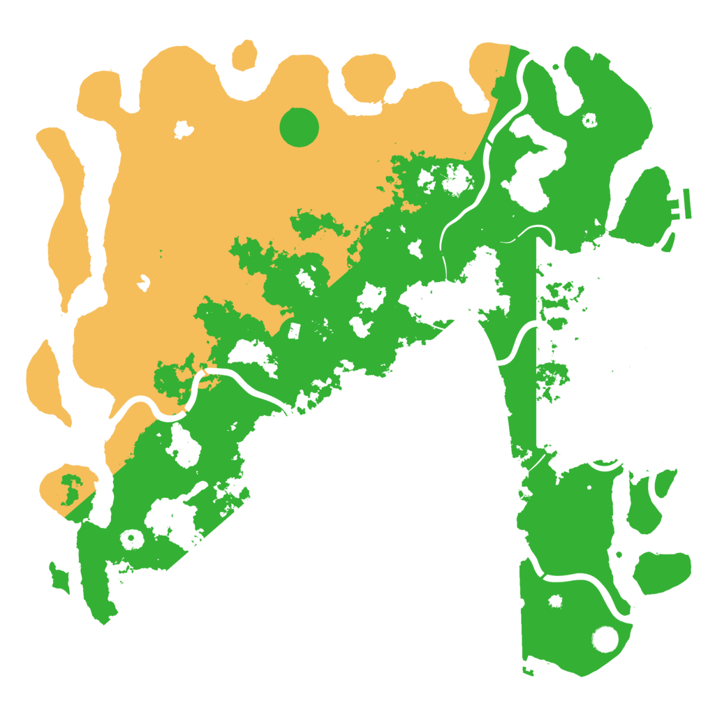 Biome Rust Map: Procedural Map, Size: 4800, Seed: 1352481598