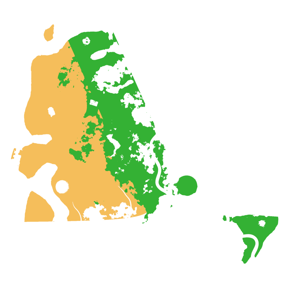 Biome Rust Map: Procedural Map, Size: 4000, Seed: 439777852