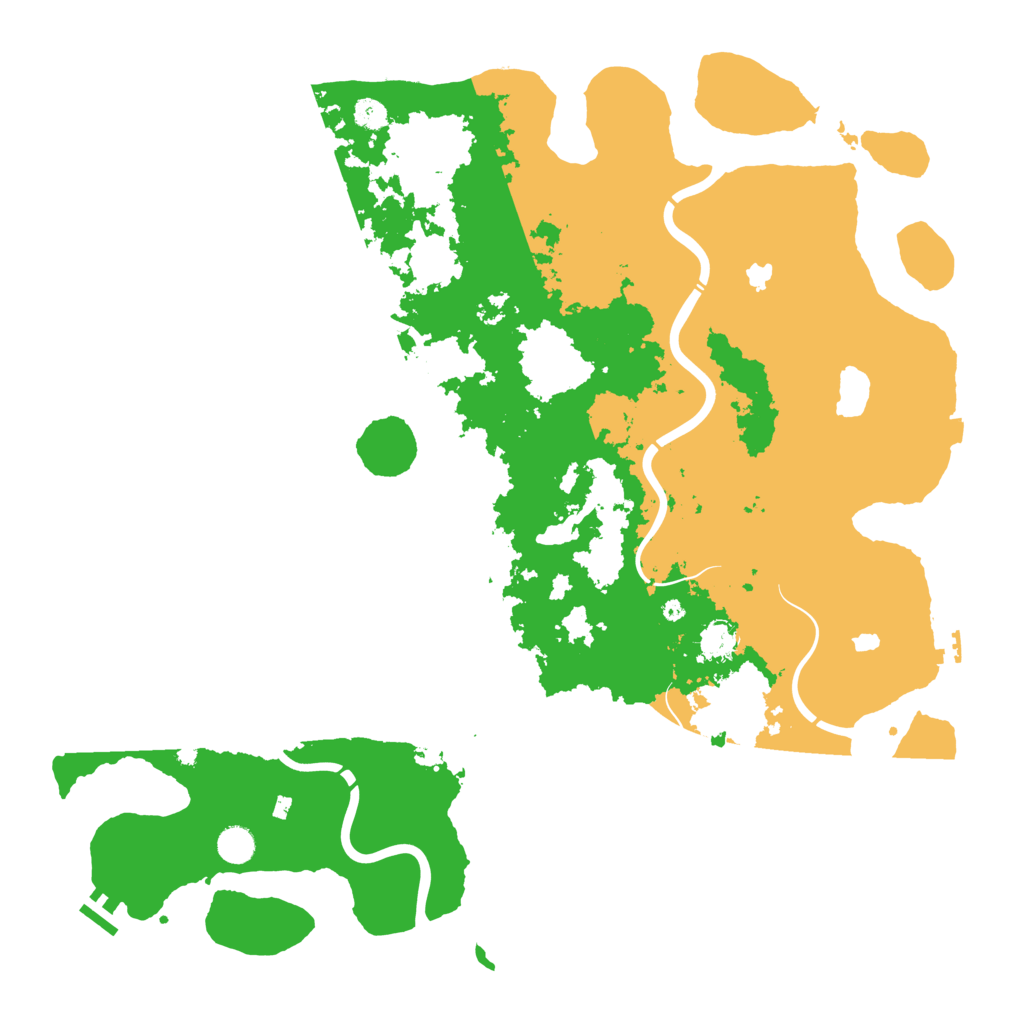 Biome Rust Map: Procedural Map, Size: 4800, Seed: 1063534180