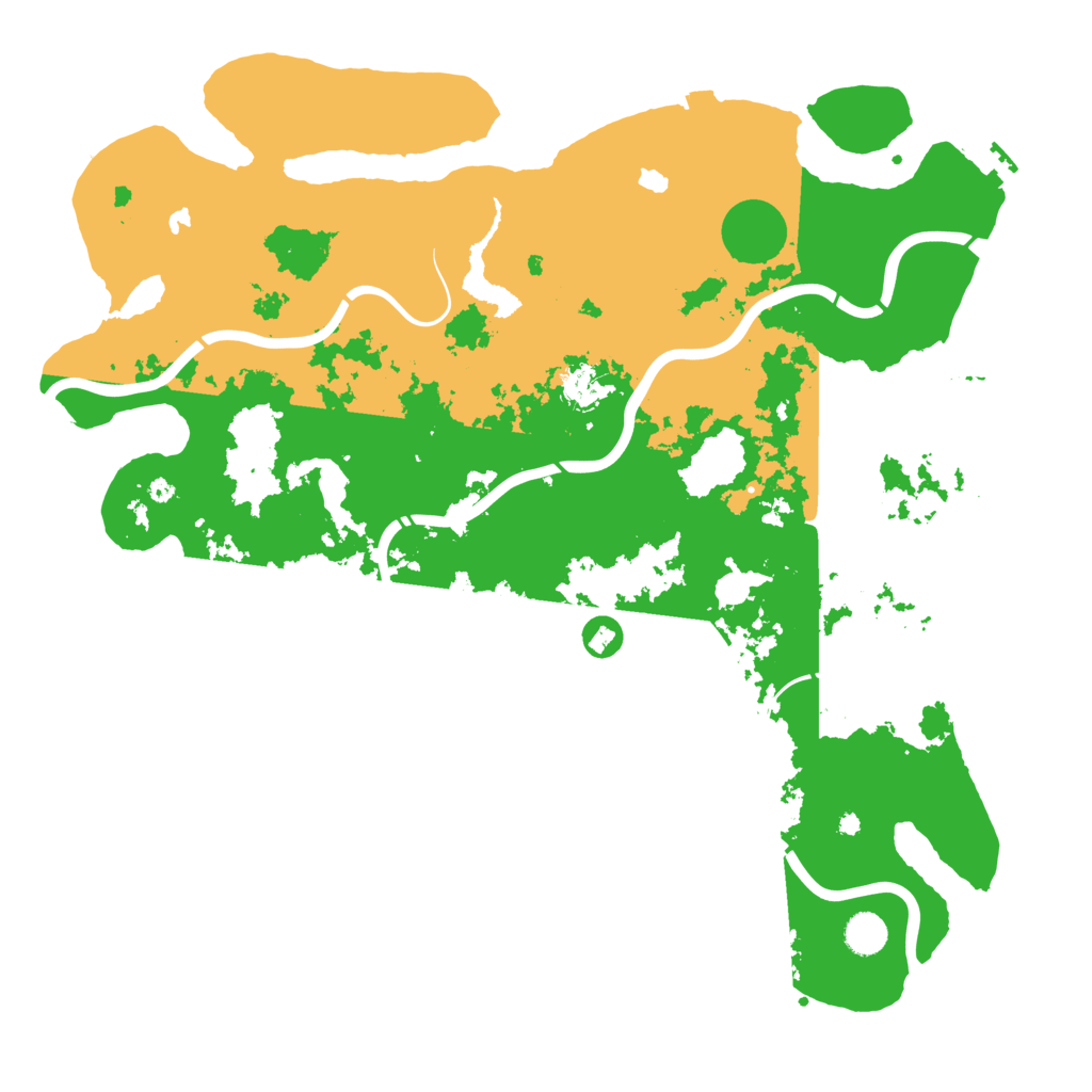 Biome Rust Map: Procedural Map, Size: 4500, Seed: 1139655979