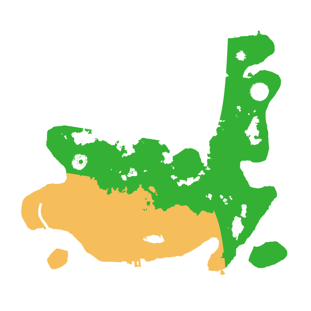 Biome Rust Map: Procedural Map, Size: 3000, Seed: 1338023401