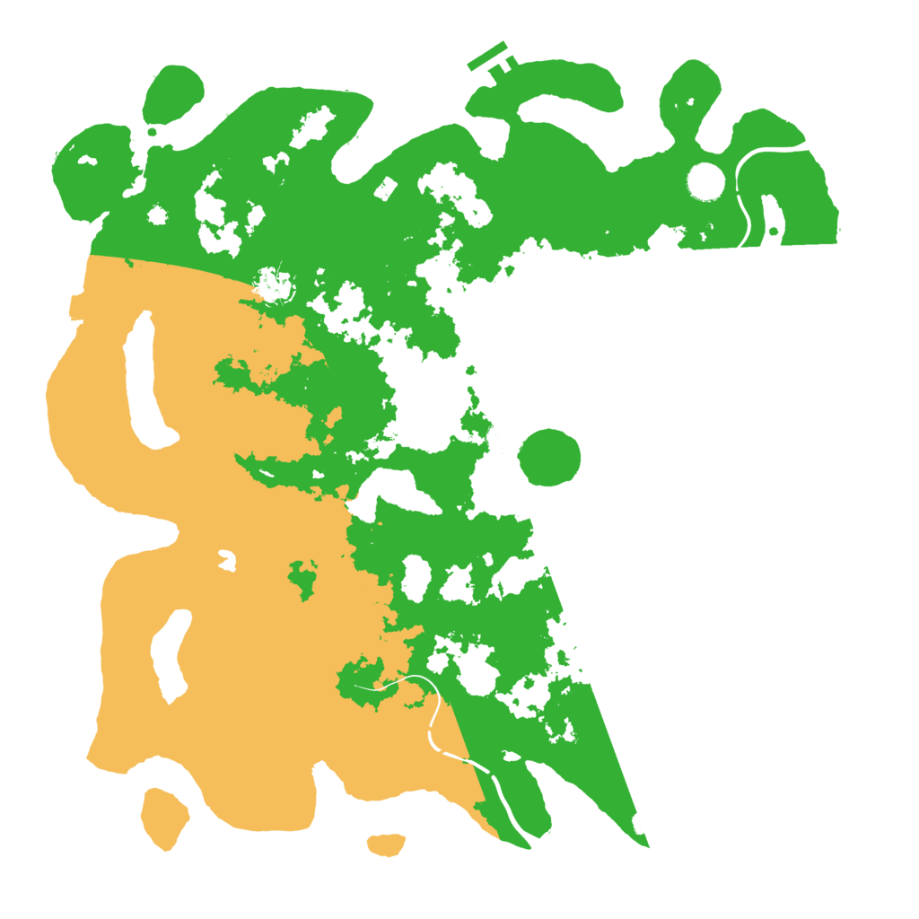 Biome Rust Map: Procedural Map, Size: 4250, Seed: 458711749