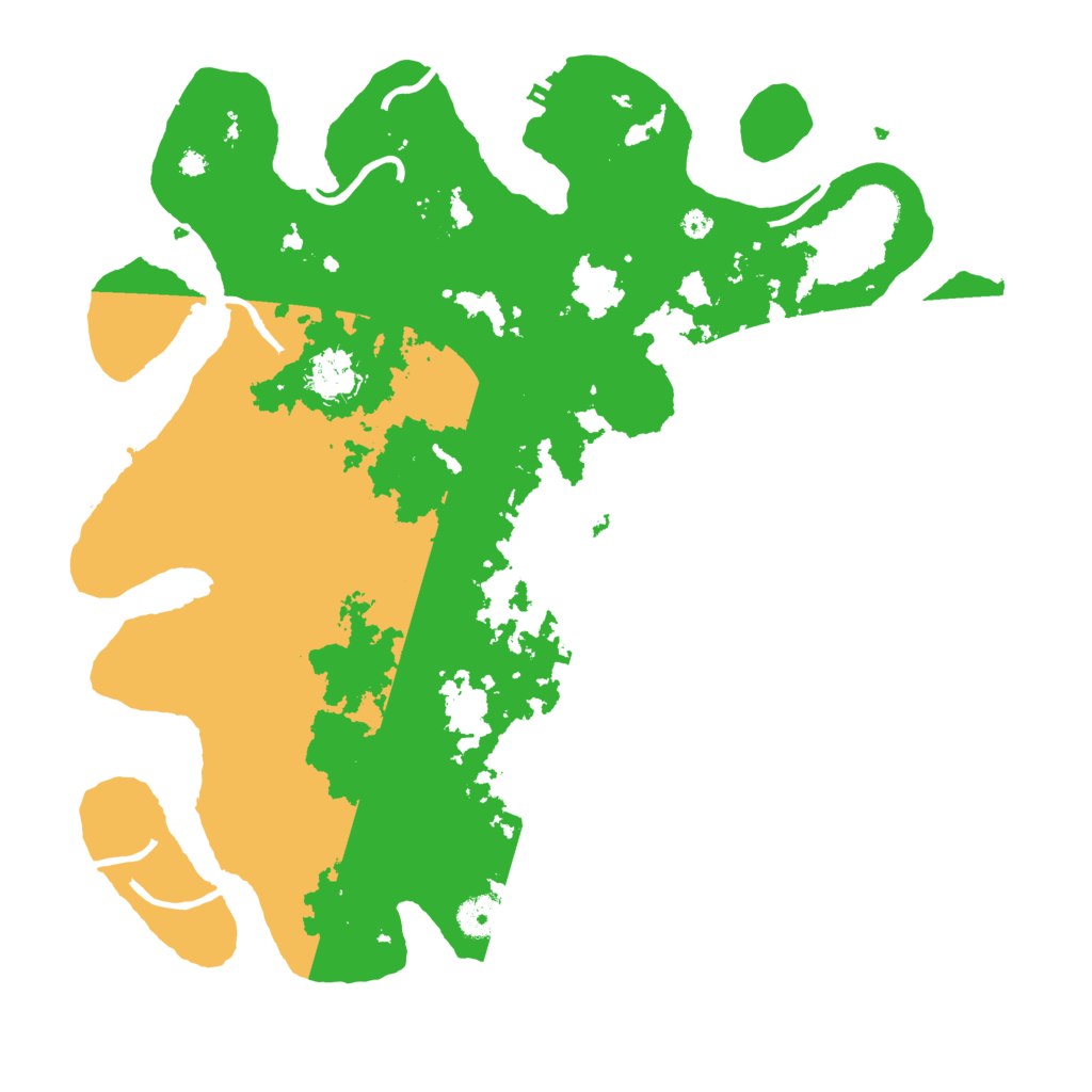 Biome Rust Map: Procedural Map, Size: 3850, Seed: 5594589