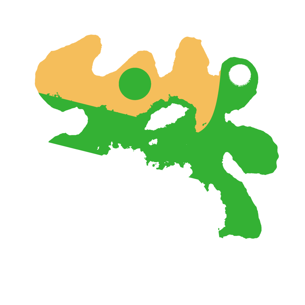 Biome Rust Map: Barren, Size: 2500, Seed: 2465