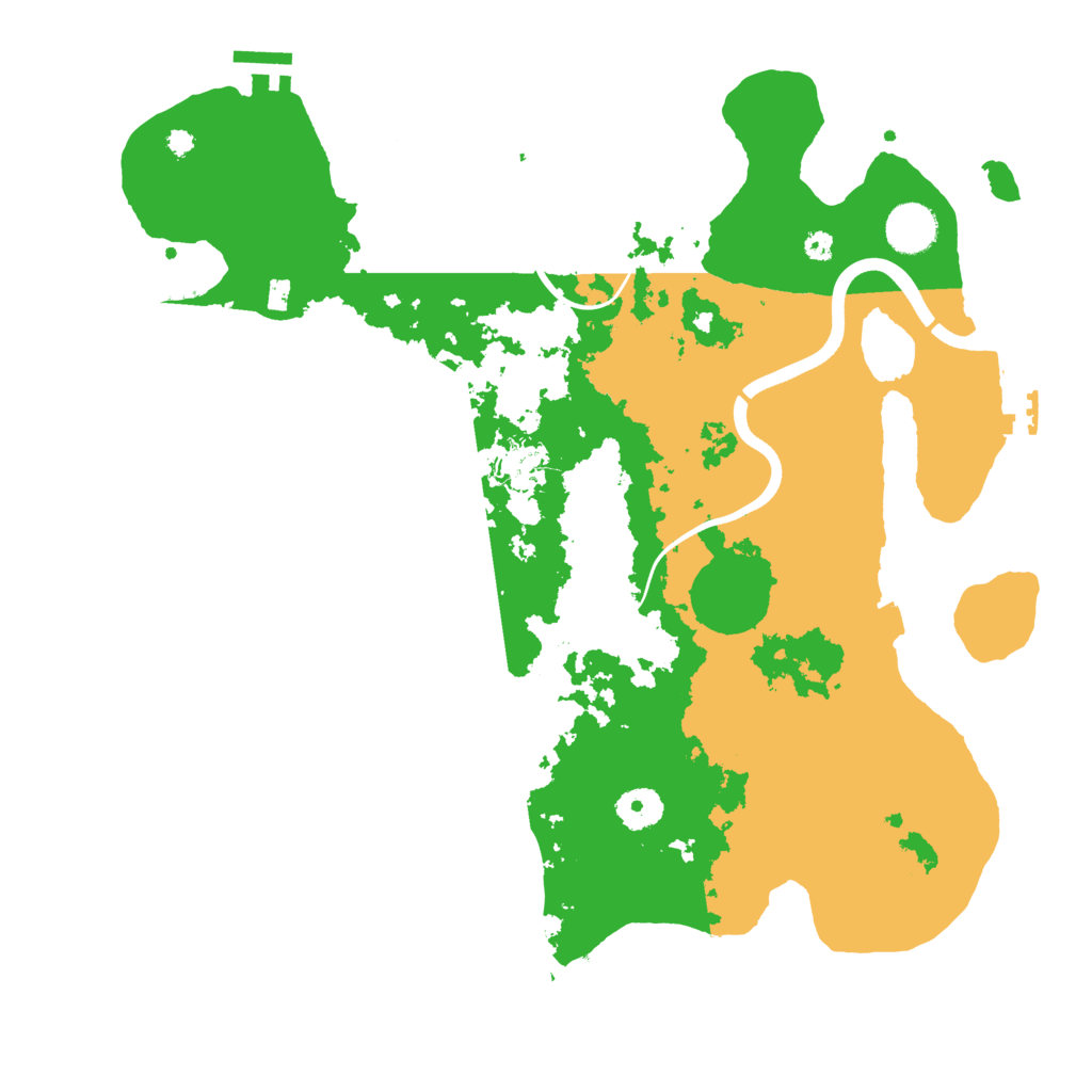 Biome Rust Map: Procedural Map, Size: 3750, Seed: 1388041648
