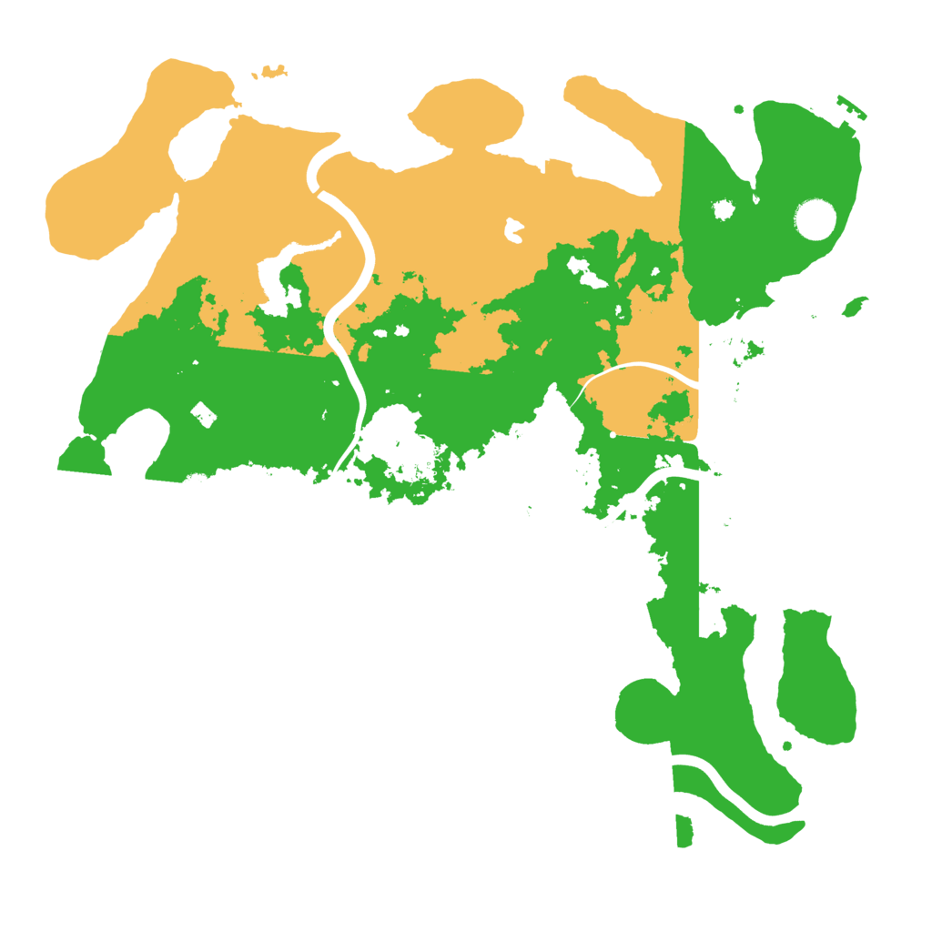 Biome Rust Map: Procedural Map, Size: 4000, Seed: 1116398205