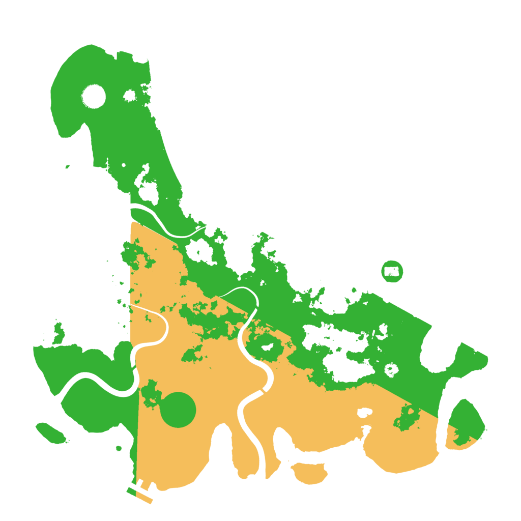 Biome Rust Map: Procedural Map, Size: 3850, Seed: 708235338
