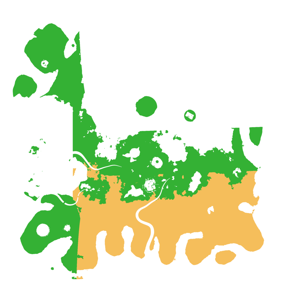 Biome Rust Map: Procedural Map, Size: 4000, Seed: 421587
