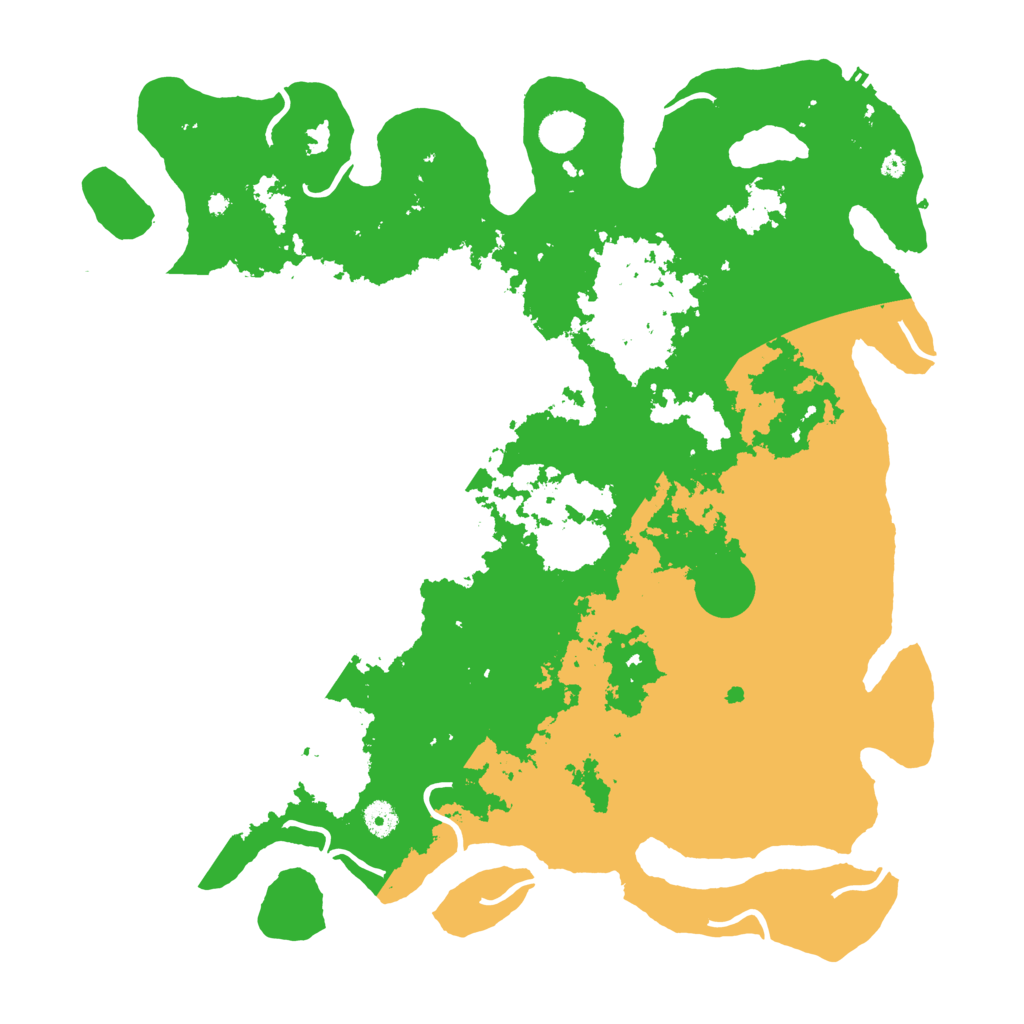 Biome Rust Map: Procedural Map, Size: 4500, Seed: 1280369623