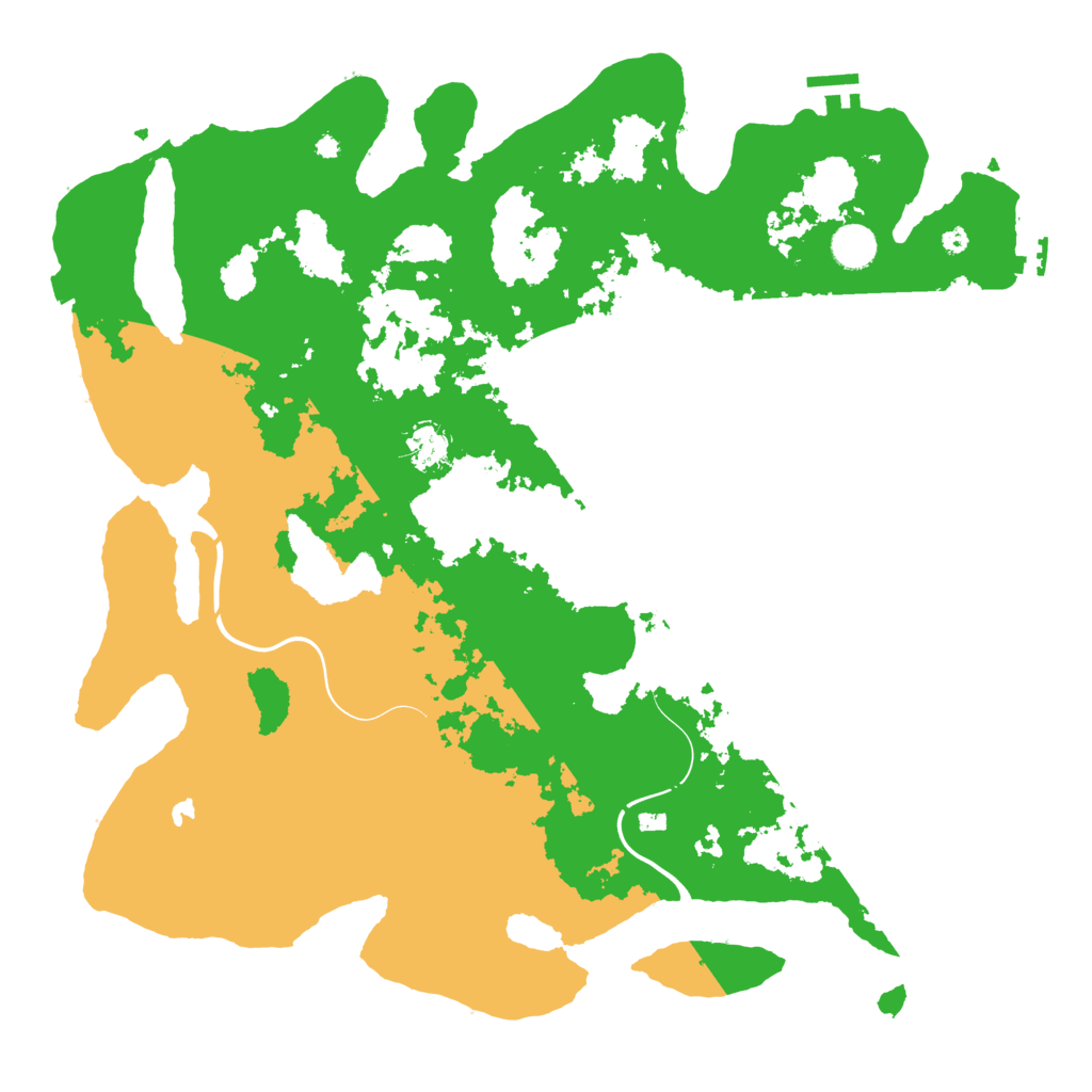 Biome Rust Map: Procedural Map, Size: 4250, Seed: 1941537363