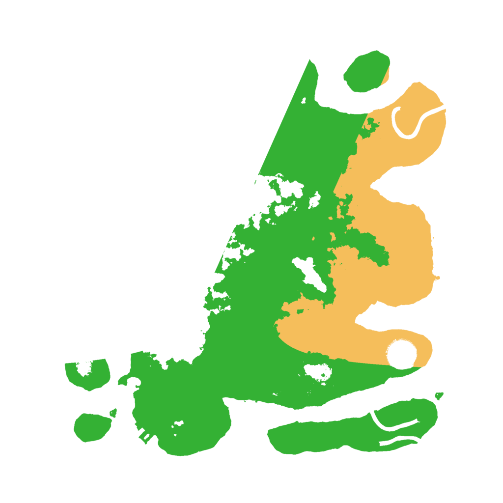 Biome Rust Map: Procedural Map, Size: 3000, Seed: 216090350