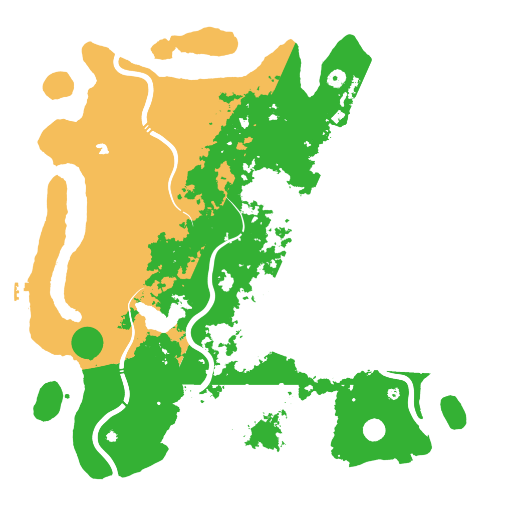 Biome Rust Map: Procedural Map, Size: 4250, Seed: 1363146684