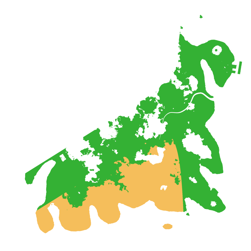 Biome Rust Map: Procedural Map, Size: 4000, Seed: 82430637