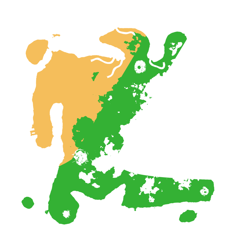 Biome Rust Map: Procedural Map, Size: 3000, Seed: 1875594817