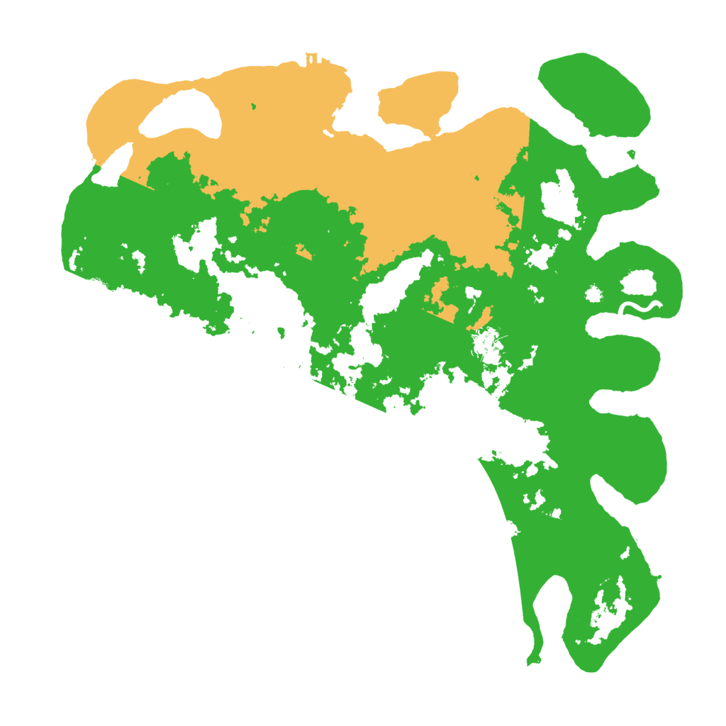 Biome Rust Map: Procedural Map, Size: 4000, Seed: 748213895