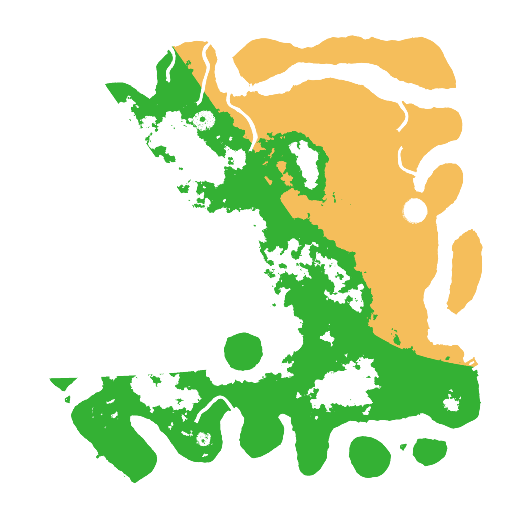 Biome Rust Map: Procedural Map, Size: 3700, Seed: 1068446076