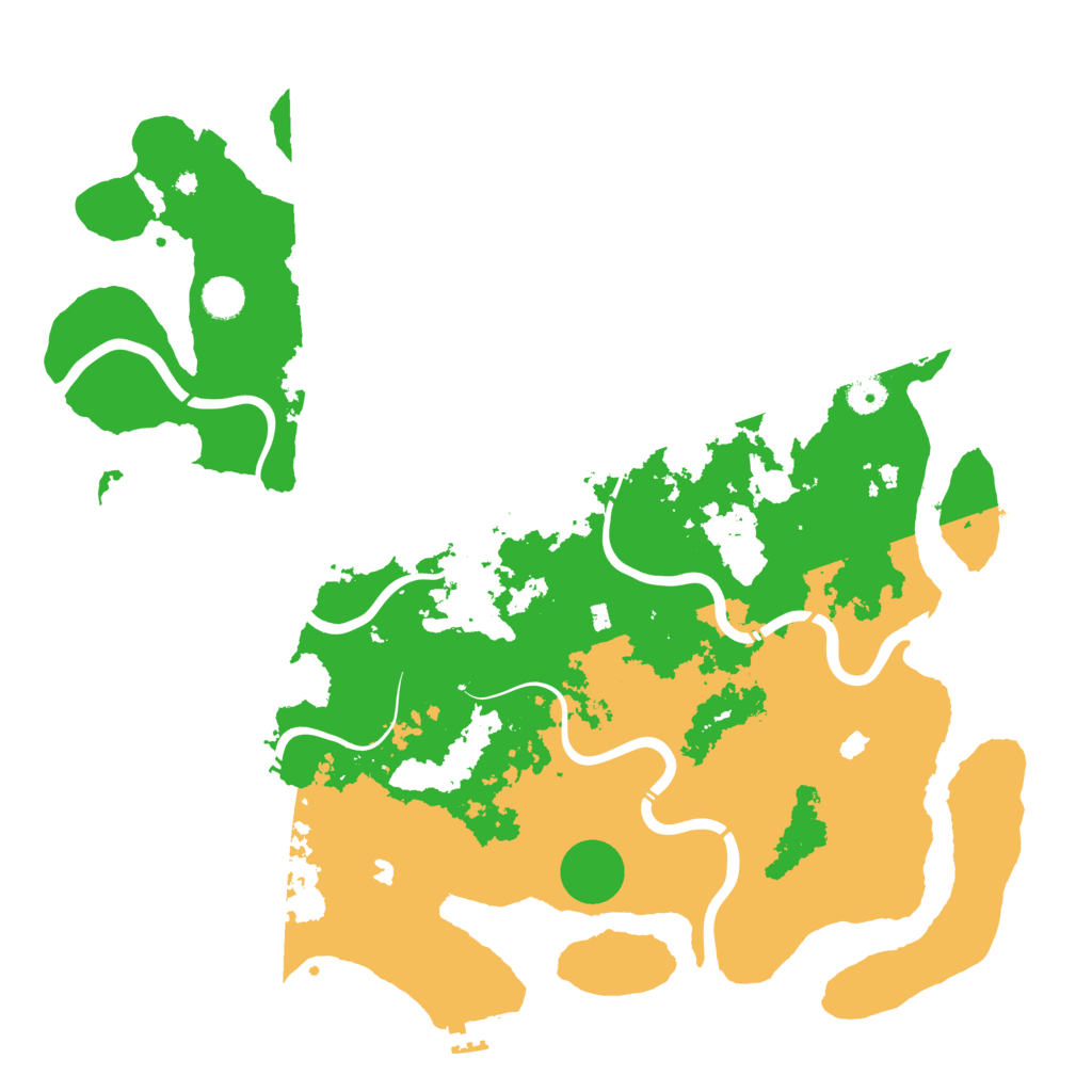 Biome Rust Map: Procedural Map, Size: 4500, Seed: 1503421421