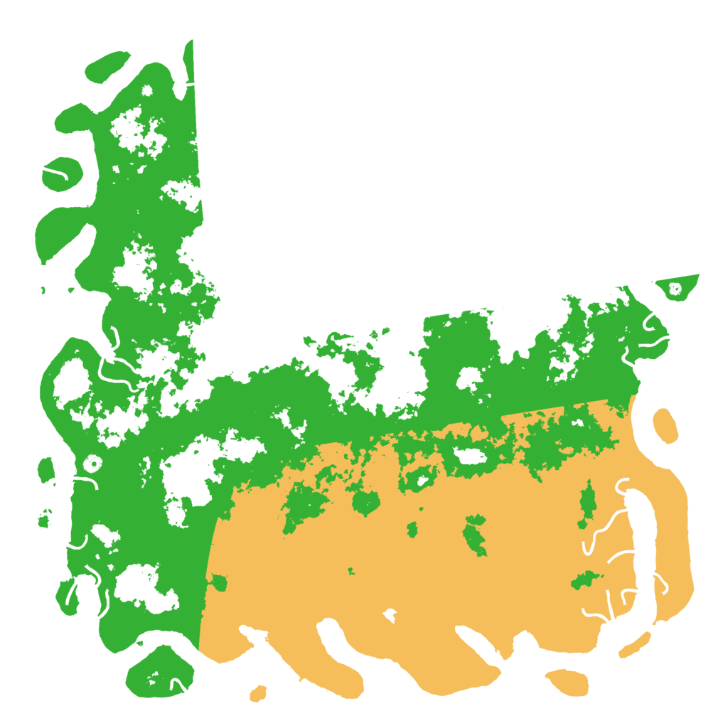 Biome Rust Map: Procedural Map, Size: 6000, Seed: 920471649