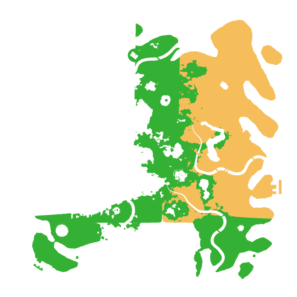 Biome Rust Map: Procedural Map, Size: 4250, Seed: 1011055591