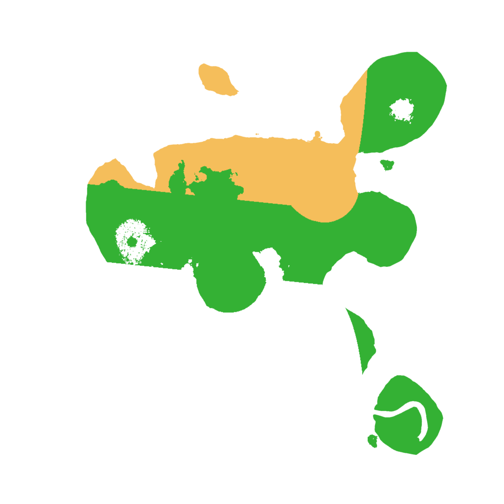 Biome Rust Map: Procedural Map, Size: 2000, Seed: 1223