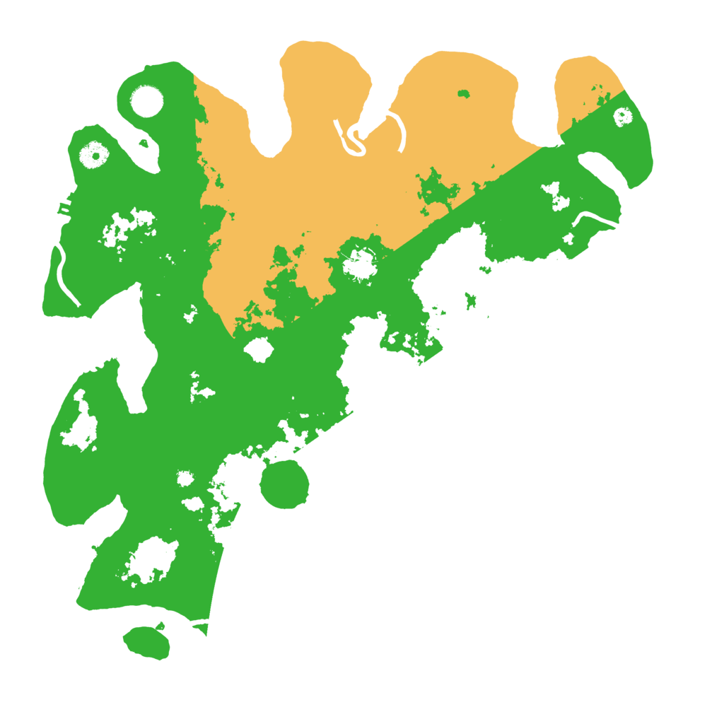 Biome Rust Map: Procedural Map, Size: 4000, Seed: 158720
