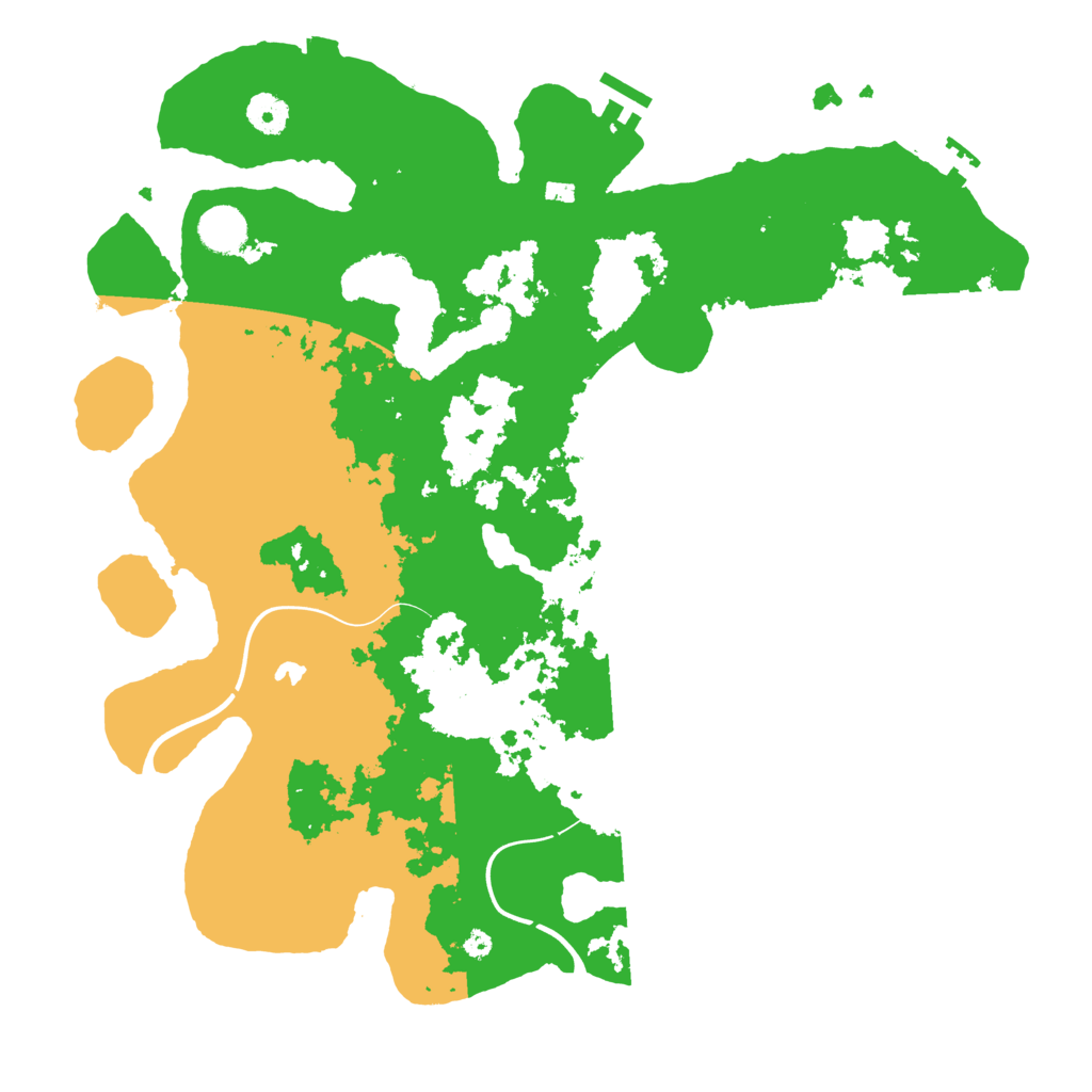 Biome Rust Map: Procedural Map, Size: 4000, Seed: 876185