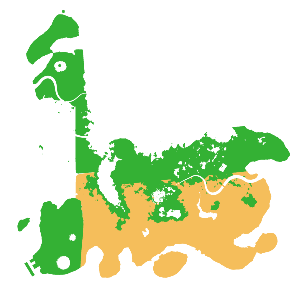 Biome Rust Map: Procedural Map, Size: 4000, Seed: 350364962